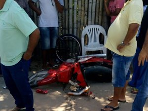 Acidente de trânsito deixa jovem ferido em Matriz de Camaragibe