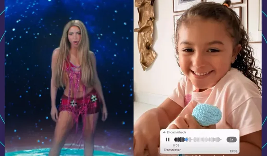 Shakira elogia filha de Léo Santana e Lore Improta; baiana reage