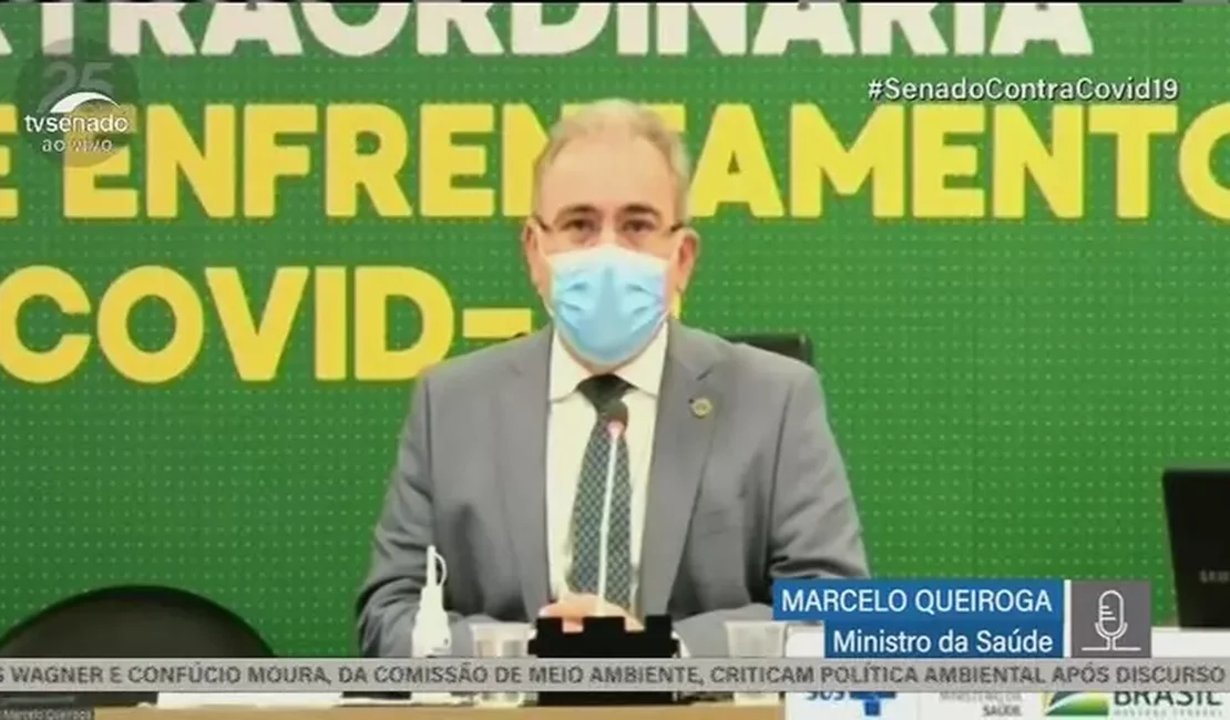 Queiroga diz que estados enfrentam dificuldade com 2ª dose da CoronaVac