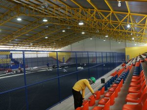 Governo vai entregar em Arapiraca um dos mais modernos ginásios de esportes do Nordeste 