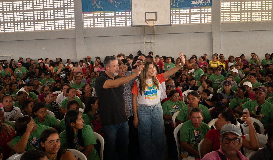 Em Carneiros e Senador Rui Palmeira, Arthur Lira lança obras e recebe apoios rumo ao Senado