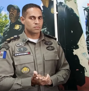 Carlos Alberto, comandante do 10º Batalhão  de Palmeira fala sobre a morte de adolescente em perseguição policial