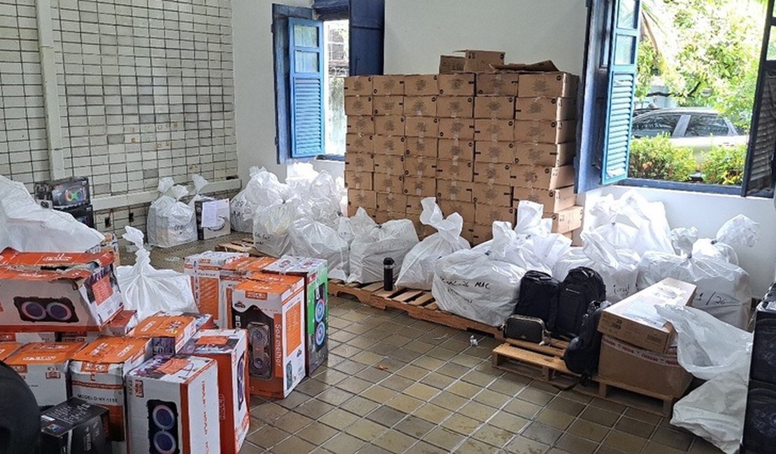Operação apreende produtos irregulares avaliados em R$ 1,6 milhão em Maceió