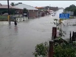 [Vídeo] Girau do Ponciano e Olho D'água Grande também foram atingidos pelas fortes chuvas