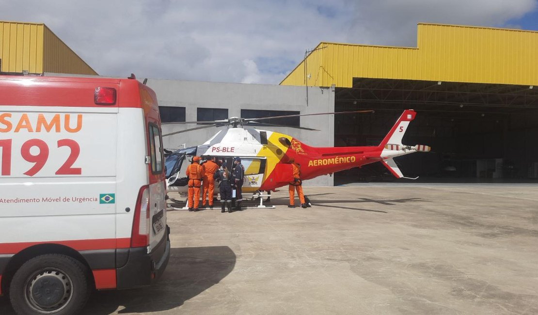 DEA garante transporte aeromédico de criança de 3 anos para Recife