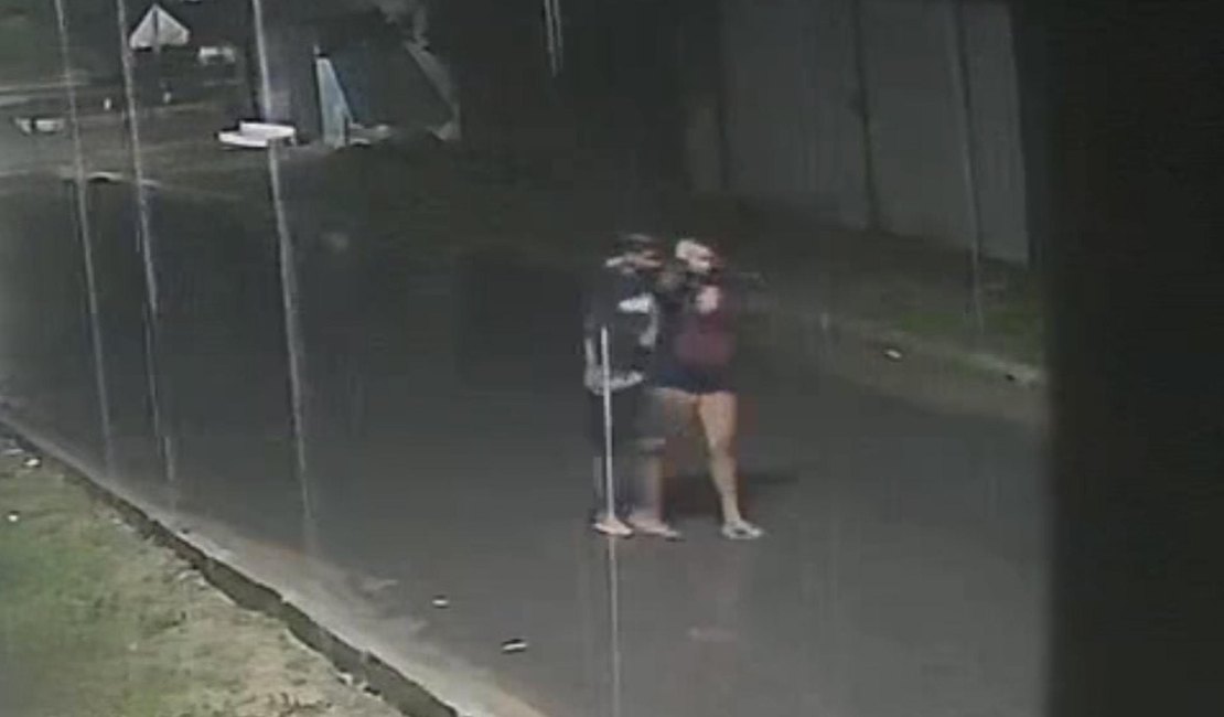 Polícia divulga imagens para identificar suspeito de envolvimento na morte de adolescente em Rio Largo