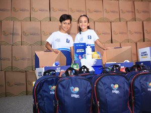 Mais de 6 mil kits serão entregues a alunos da rede municipal de São Sebastião