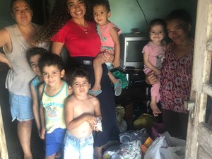 Família carente de Arapiraca vive em situação precária e precisa de ajuda