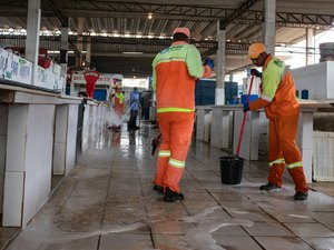 Mercado do Jacintinho fecha para serviços de limpeza e desinfecção nesta segunda-feira (24)