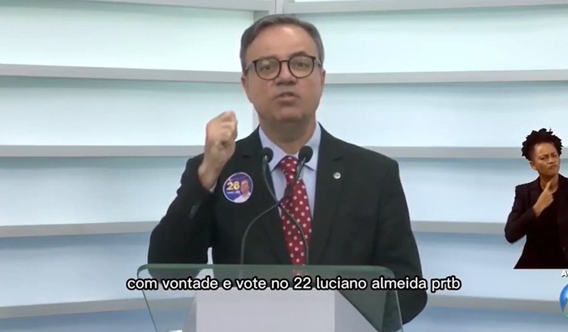 [VÍDEO] Luciano Almeida pede voto para “número 22” ao invés de número do seu partido