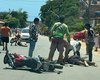 Colisão entre motos deixa homens feridos em Maragogi