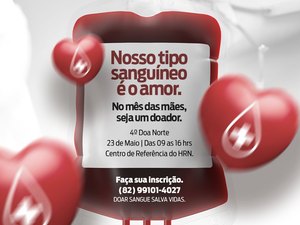 Campanha de doação de sangue ‘’Doa Norte” busca aumentar estoque do HRN