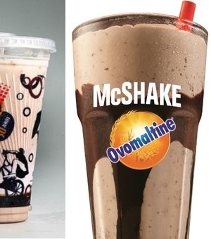 Depois de 57 anos, milkshake de Ovomaltine troca Bob?s por McDonald?s