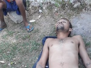 Homem bate cabeça em pedra ao mergulhar em açude e desmaia