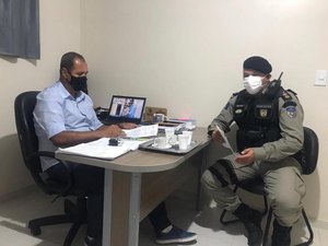 Comandante do 11º Batalhão se reúne com o Superintendente da SMTT  para definir ações de trânsito na cidade