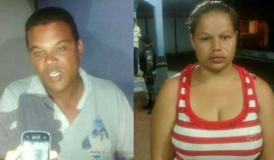Casal é preso no Residencial do Agreste suspeito de vários crimes