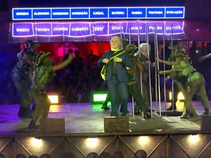 Temer se pronuncia sobre sátira a ele em desfile pró-Lula