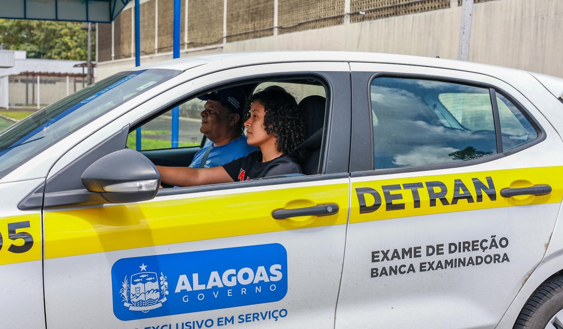 Detran AL promove mutirão com 360 vagas extras para exames práticos no Agreste e Sertão