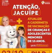 Jacuípe inicia campanha de Multivacinação nesta segunda-feira (2)
