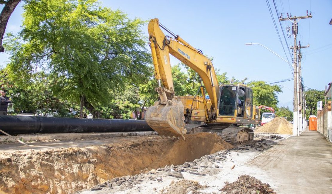 Renasce Salgadinho: Prefeitura implanta mais de 3.460 metros de rede de esgotamento sanitário