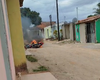 Mulher toca fogo em moto do companheiro na Vila São José, em Arapiraca