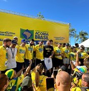 ‘Corrida e Caminhada Acorda Brasil’ movimenta orla marítima de Maceió
