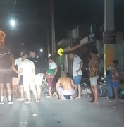 Colisão entre motos deixa dois homens feridos em São Miguel dos Milagres