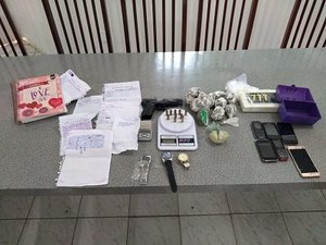 Operação integrada prende acusados de homicídios e tráfico em Arapiraca
