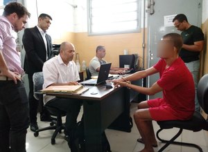 Judiciário inicia cadastramento biométrico no Presídio de Segurança Máxima