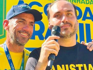 Em AL, Carlos Bolsonaro destaca importância da pré-candidatura de Leonardo Dias a deputado estadual