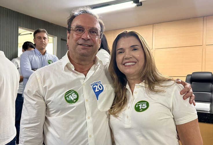 Convenção oficializa Luciano Barbosa como candidato à reeleição e repete Rute Nezinho como vice