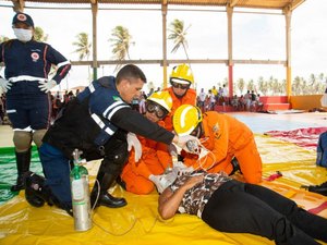 Defesa Civil participa de simulado de emergência no Trapiche da Barra