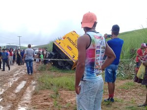 Vítima de acidente entre carro-forte e van na rodovia AL 105 morre no HGE
