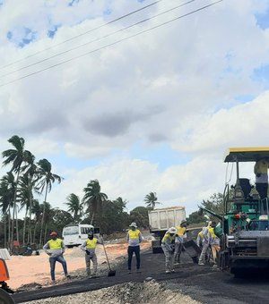 Lote 2 da urbanização da Marginal do Piauí chega com pavimentação na AL 115 em Arapiraca