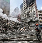 Bombeiros encontram 2º corpo nos escombros do prédio que desabou em SP