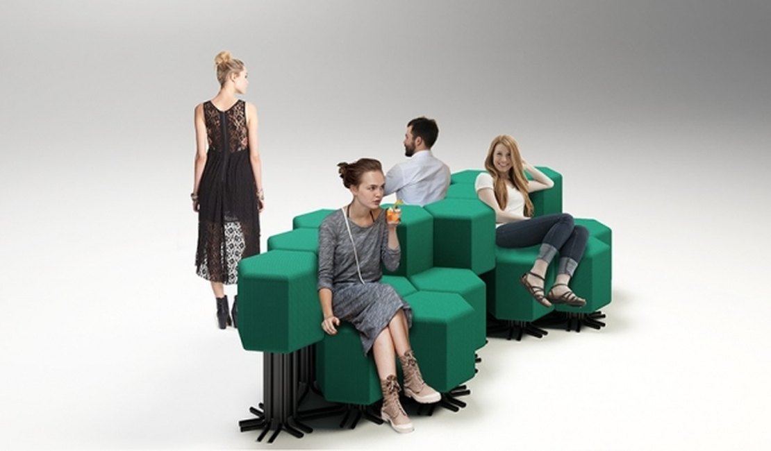 Primeiro sofá conectado a app pode se transformar em vários outros tipos de móveis