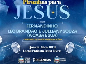 'Vai estar gerando oportunidade de renda para a população local' diz Prefeito de Piranhas, Tiago Freitas, sobre o evento do Dia do Evangélico