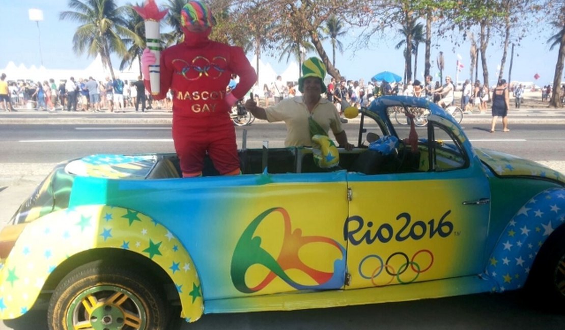 Mascote gay é atração da Olimpíada Rio 2016