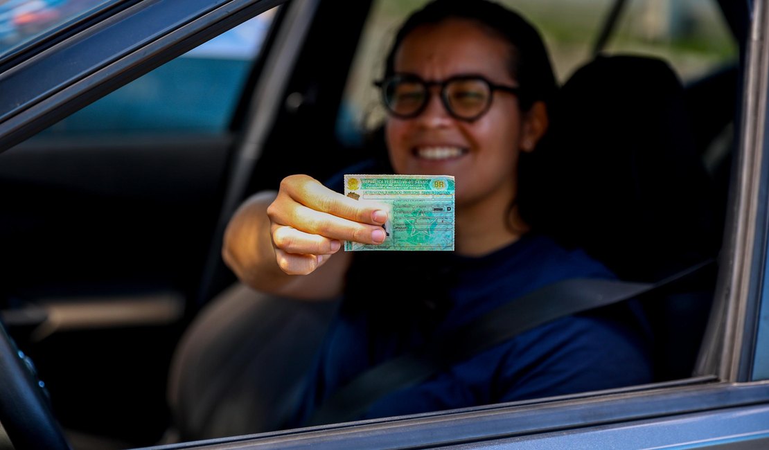 Detran Alagoas disponibiliza mais de 3.500 vagas para CNH do Trabalhador