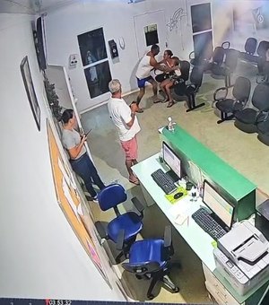 [Vídeo] Homem agride companheira dentro da UPA de Palmeira e causa dano ao patrimônio público