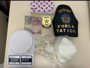 Mulher é presa com meio quilo de cocaína em Marechal Deodoro