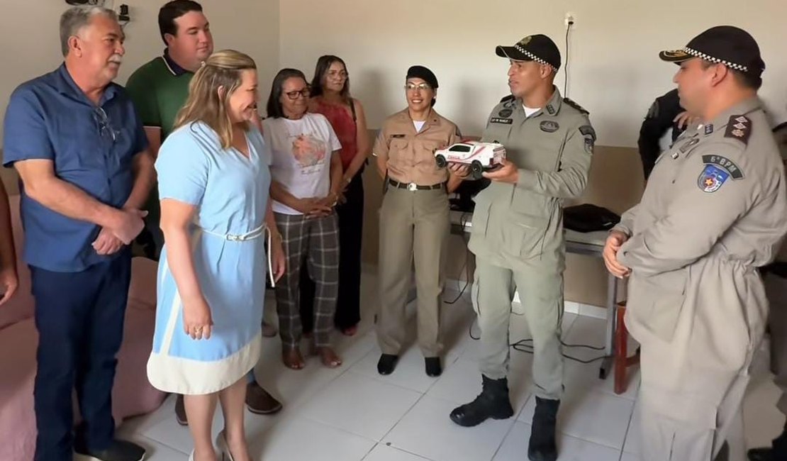 Nova base da Polícia Militar é inaugurada no município de Porto Calvo