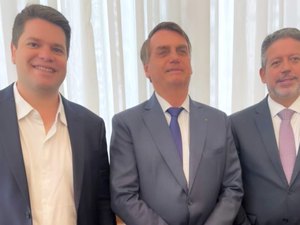 Em reunião com Bolsonaro, Davi afirma que em Alagoas o senado não será dos Renans