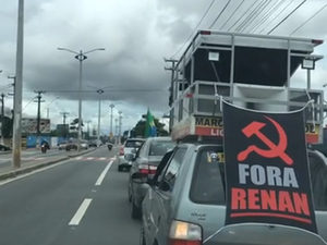 Em meio à pandemia, Maceió tem carreata a favor da reabertura do comércio