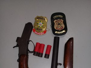 Polícia Civil prende acusado de homicídio e tráfico em Campo Alegre