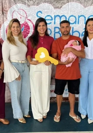 Prefeita Marcela Gomes participa de abertura de eventos em Novo Lino