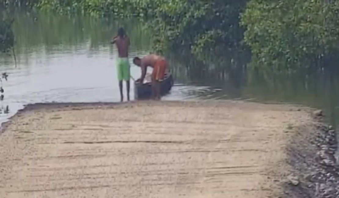 Pescadores invadem área da Mina 18 e são expulsos pouco antes de desabamento