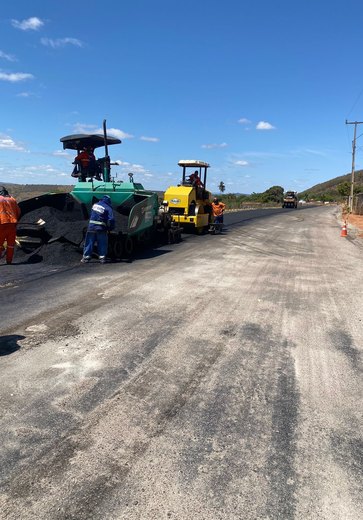 Obras na rodovia que liga BR-316 a cidade de Igaci avançam