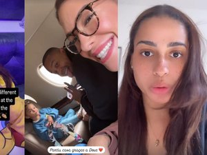 Anitta, Leo Santana e MC Loma reagem ao Furacão Milton em viagem aos EUA: 'Medo'