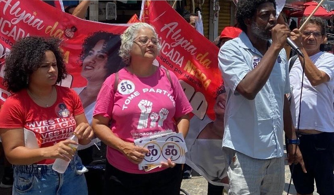 Candidata do PT decide apoiar Lenilda Luna e não aparece em eventos de Rafael Brito